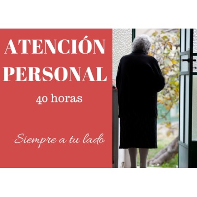 ATENCIÓN PERSONAL 40 HORAS
